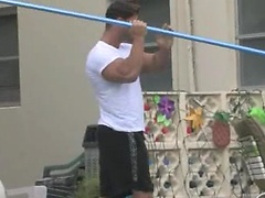 Kurt shows his muscles. Posted by: Muscle Hunks