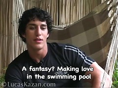 Casting. Muscled boy Victor jacking off dick. Posted by: LucasKazan