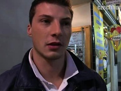 Brunette czech jacking off. Posted by: Czech Hunter