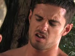 Muscled ass fucked outdoors. Posted by: Falcon Studios