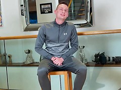 Fit Young Straight Danny Wanks his Hard Uncut Cock & Shoots a Big Load of Jizz Everywhere!. Posted by: English Lads