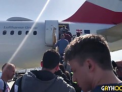 Price Hogan Jerks Off On Airplane To Europe. Posted by: Gayhoopla