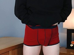 Tall & Lean Footballer Lewis Hampshire Wanks his Big Uncut Cock & Shoots his Load!. Posted by: English Lads