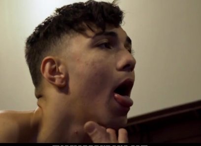Missionary Boy Penetrates a Strong Priests Tight Asshole