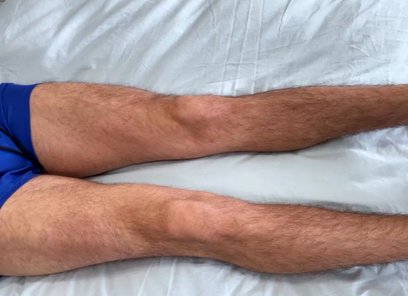 Young Straight Hottie Shows off his Lean Tanned Body & his Uncut Cock gets Wanked by Another Man!